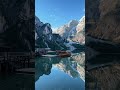 Discover Lago di Braies, Italy 🇮🇹 with CuriousBytes! (Stunning 4K Content)