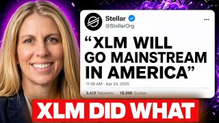 XLM JUST CHANGED EVERYTHING!!!!!!!! (XRP OH NO???)