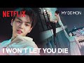 A demon catches her right when she's about to fall off a building | My Demon Ep 6 | Netflix [ENG]