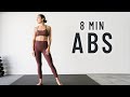 8 MIN TOTAL ABS WORKOUT (No Repeat, No Equipment)