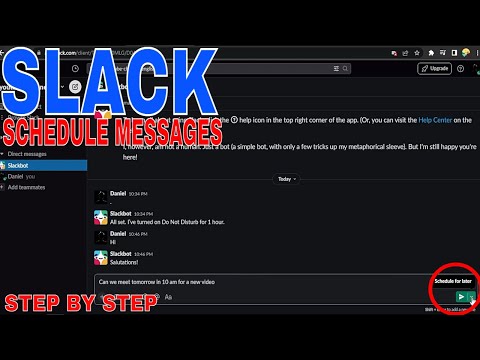 How to Schedule Slack Messages to Send Later at a Custom Time