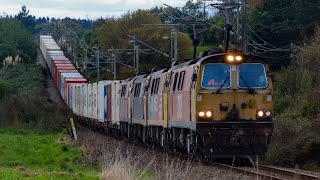 KiwiRail in the Central North Island - April 2023 (4K)