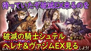 【FFBE幻影戦争】待っていたぞ破滅EX来るのを！破滅の騎士シュテル＆ヘレナ＆ヴァジムEX見る！【WAR OF THE VISIONS】