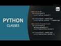 Python Tutorial - CLASSES for object-oriented programming