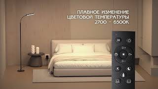 Современные светодиодные торшеры с пультом CITILUX CL804 ALEX