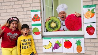 Frutas para Niños con Jason | Cafe de los niños con frutas!