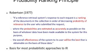 BIR.2 Probability ranking principle