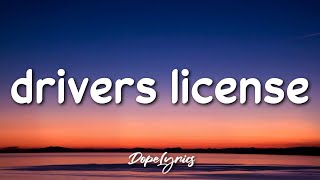 drivers license - Olivia Rodrigo (Lyrics) 🎵