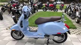 2019 Vespa GTS 300 ABS Azzuro Incanto Walkaround at Euro Cycles of Tampa Bay