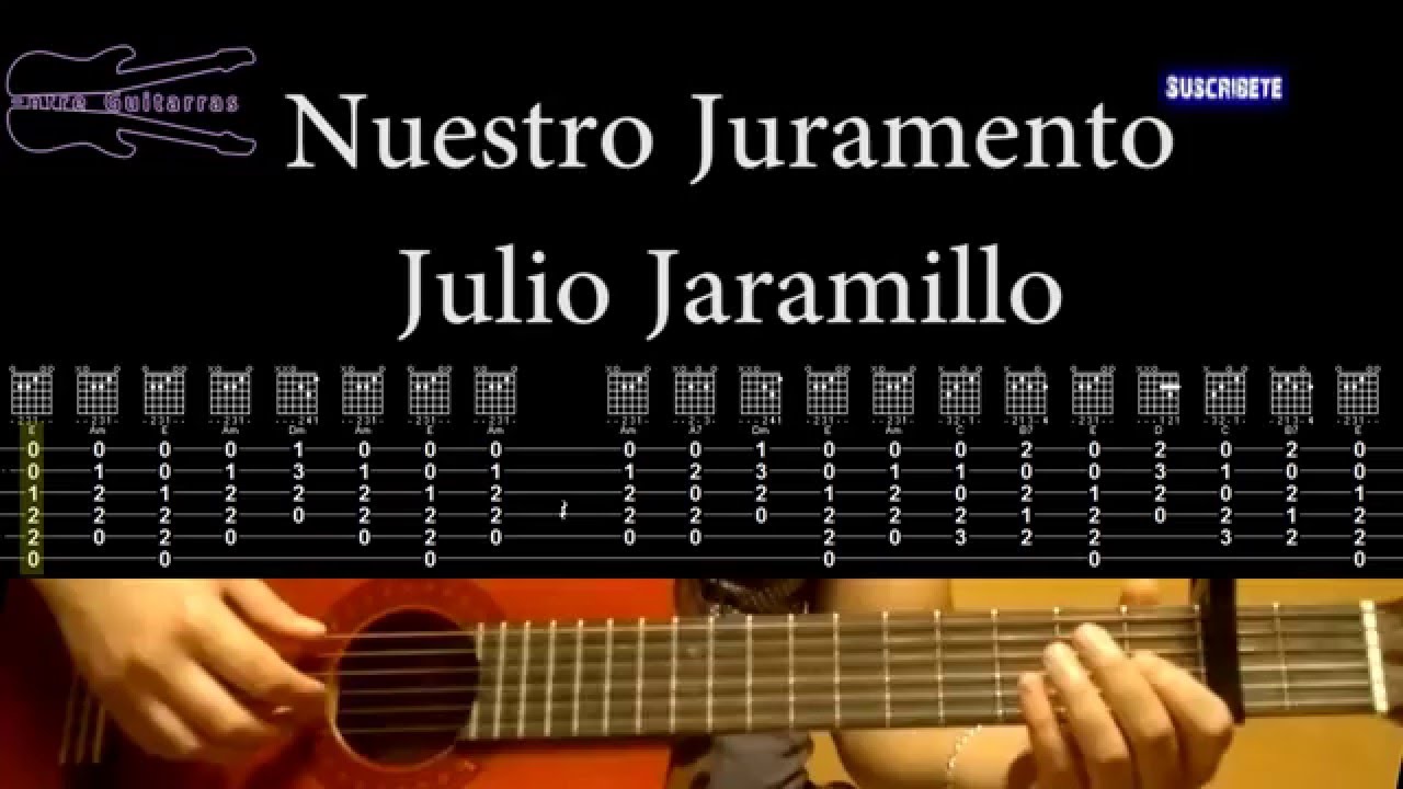 Nuestro Juramento - Julio Jaramillo Karaoke (Tono Original) Chords ...