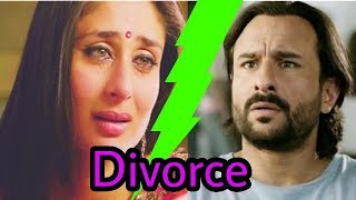 Saif Ali Khan to divorce Kareena Kapoor |Breaking news bollywood 2017
