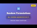 NumPy Random Permutations: Master np.random.permutation() for Array Shuffling