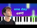 Lovejoy - One Day EASY PIANO TUTORIAL