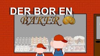 Der bor en baker | Barnesanger på norsk