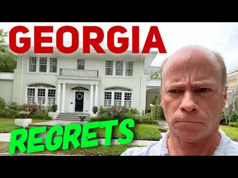 Who was the first person to live in Georgia?