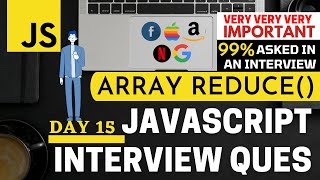 🔴 JS #15: Array Reduce Method in JavaScript in Hindi with Examples