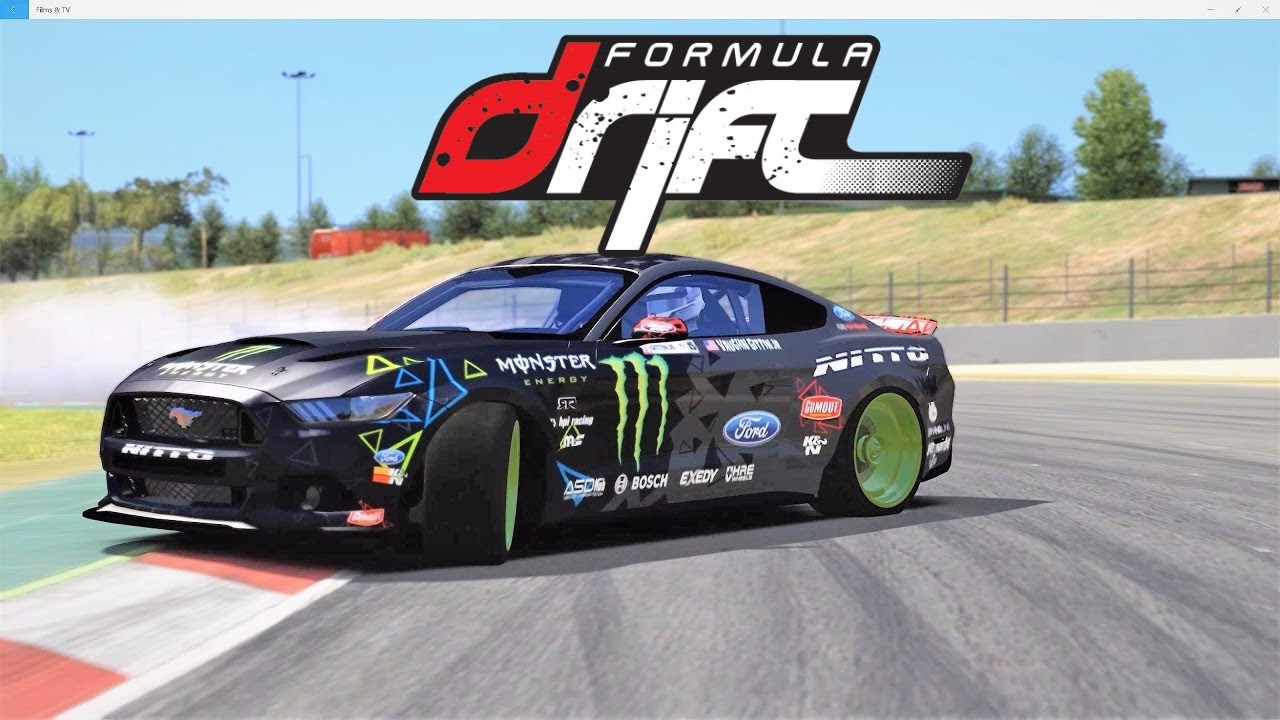 Formula Drift In Barcelona!! Vaughn Gittin Jr Ford Mustang RTR At ...