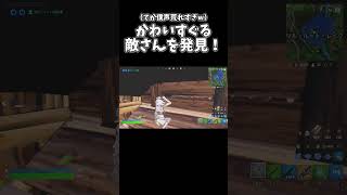 かわいすぐる敵さん発見！【Fortnite/フォートナイト】#fortnite #フォートナイト #shorts