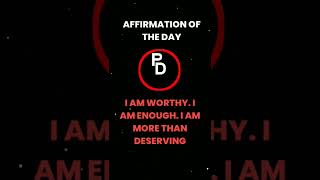 Todays Affirmation | Affirmation Of The Day | Day -1 | PD Spirituality | #shorts #loa #affirmation