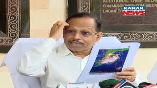 Odisha SRC Briefs Press Meet Over Latest Status Of Hirakud Flood Water Release And Weather Forecast