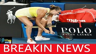 Aryna Sabalenka was fined $20k for a smashed racket during the Australian Open, with six figures col