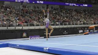 Hezly Rivera  - Floor Exercise  - 2024 Xfinity U.S. Championships -  Senior Women Session 2 Day 1