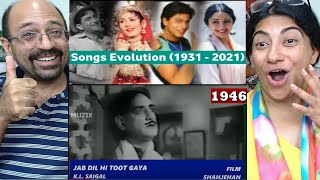 *Evolution* Of *Hindi Film* Songs *1931 - 2021* | *Most Popular* Song Each Year✨|