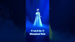 アナ雪❄️エルサの変身シーン Let It Go ディズニーランドパリのショー