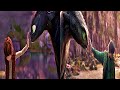 How to Train Your Dragon (2010/2025) Hiccup and Toothless first meet