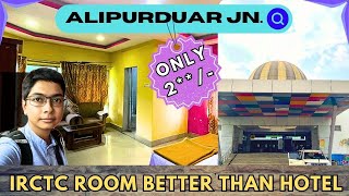 Alipurduar Jn. Retiring Room// Budget friendly Delux AC Room