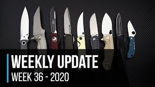 Weekly Update 36 - 2020: K390 Spyderco, GiantMouse ACE, Guardian Tactical, Microtech Autos \u0026 more!