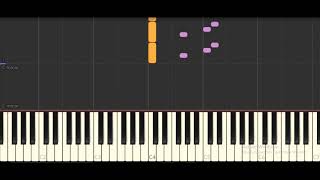 Richard Clayderman - Balada para Adelina | Synthesia Piano Tutorial