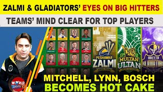 PSL 10 draft, Zalmi \u0026 Gladiators looking for middle order batters | Multan Sultans’ requirement