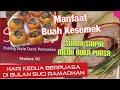 SUAMI BULE SIAPIN MENU BUKA PUASA DENGAN PEKING DUCK PANCAKE | MANFAAT BUAH KESEMEK