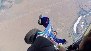 Miles Above Extra: Close Call as Wingsuit Gets Caught on Plane