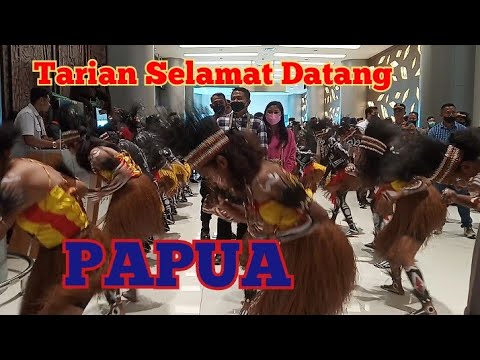 TARIAN SELAMAT DATANG, PAPUA, - YouTube