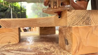 Extremely Skills Building Wooden Round Buffet Beer Table for Bar // Amazing Woodworking Products