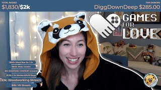 First Charity Stream EVER! Games for Love | Highlights |Jumpscares