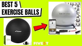 Best 5 Exercise Balls 2021