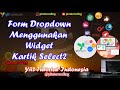 20. Form DropdownList Menggunakan Widget Select2 dari Krajee Yii Extensions -Yii2 Tutorial Indonesia