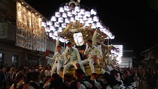 成30年 水分 中村神社パレード（中宮） 建水分神社秋祭り だんじり祭り