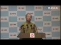 仲井真知事「県外変えない」　次期政権影響されず