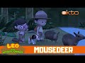 A MOUSE-DEER is eating all the BLUEBERRIES! 😋 | Leo the Wildlife Ranger | Mini-Ep | @mediacorpokto