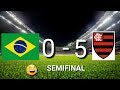 FLAMENGO 5 X 0 NA SELEÇÃO BRASILEIRA KKK