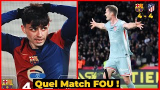 Un Match FOU entre le FC Barcelone 4 VS 4 Atlético...