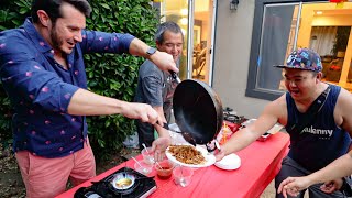 American making Char Kway Teow | Kedai Makan Kumaar