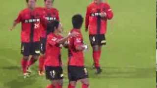 JFL ツエーゲン金沢vs藤枝MYFC 　菅原康太選手のゴール+ラジオ実況