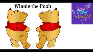 How To Draw Winnie The Pooh Drawing