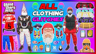 ALL WORKING GTA 5 CLOTHING GLITCHES IN 1 VIDEO! BEST CLOTHING GLITCHES IN GTA 5 ONLINE AFTER PATCH