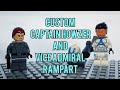 How to make Vice Admiral Rampart and Captain Howzer in Lego from the Bad Batch